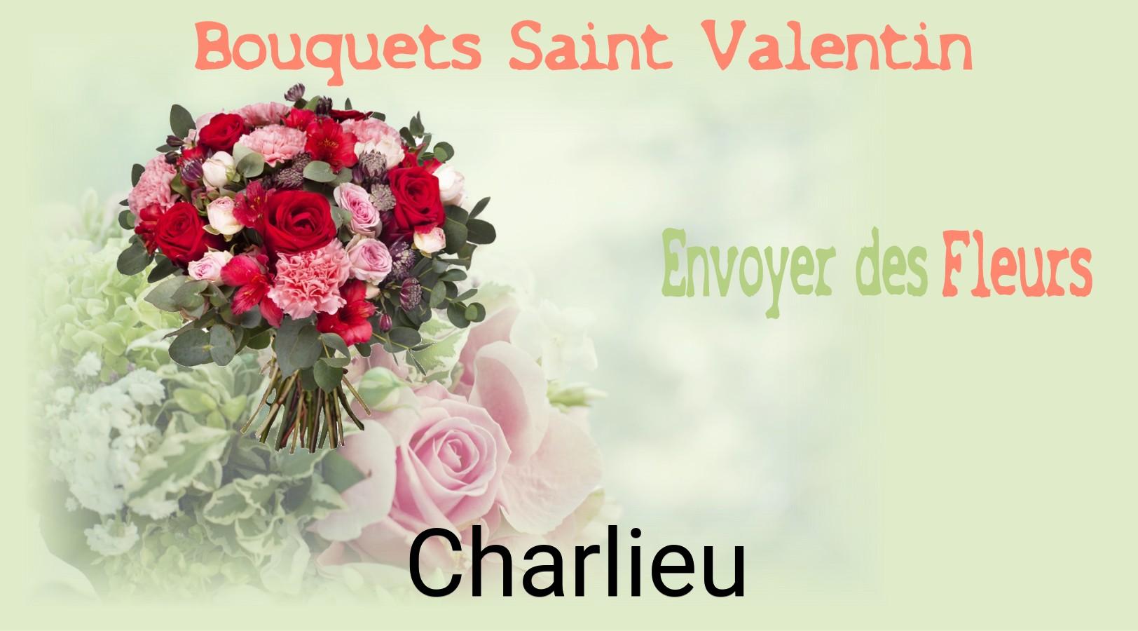 Roses de Saint-Valentin livrées à Charlieu